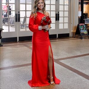 sherri hill prom dress size 4 stretchy material super comfortable